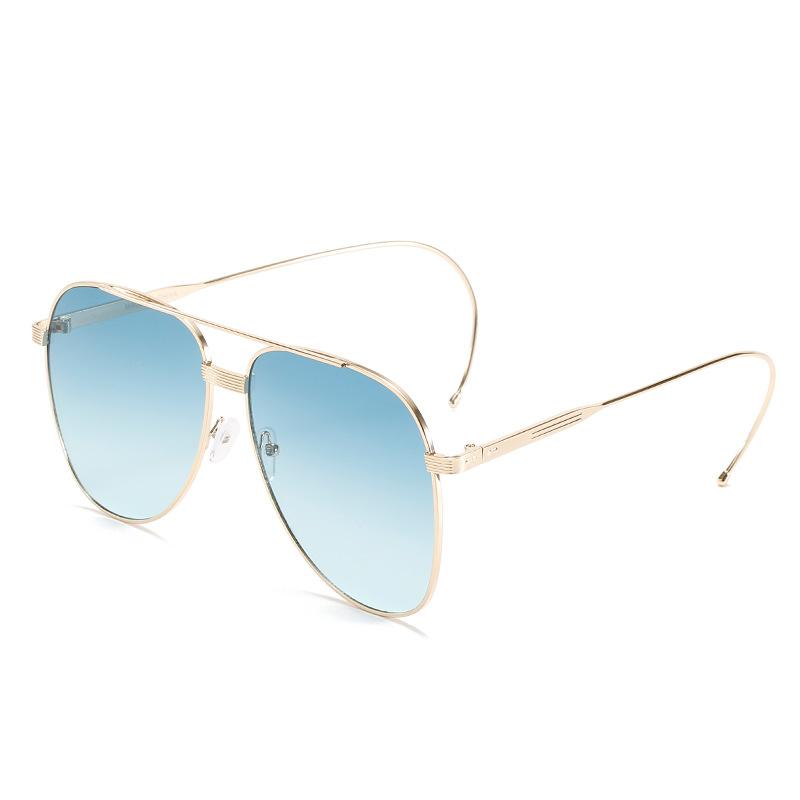 JYL TS Sunglasses Unisex UV Protection Pilot Daily Fashion 96418 A-14255 сине-серый