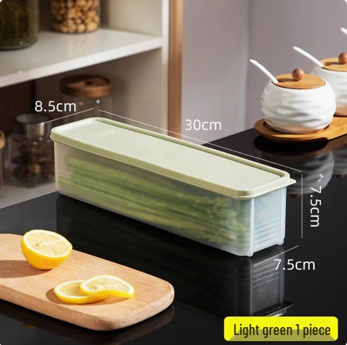Rectangular Food-Grade Sealed Storage Box with Lid for Cereal and Noodles