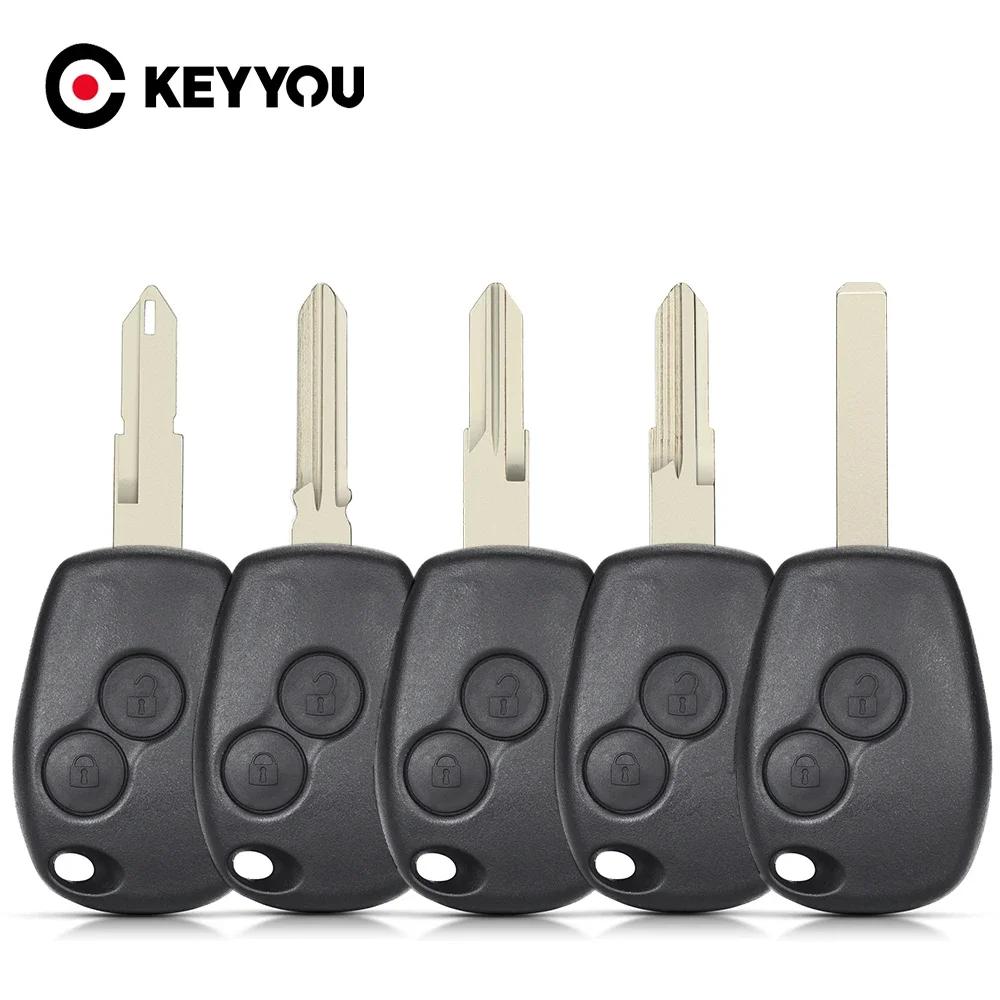 S 2 Tasten Für Renault Dacia Modus Clio 3 Twingo Kangoo Fernbedienung Autoschlüssel Schale Hülle Ne72/Vac102/Va2 Klinge Ersatz