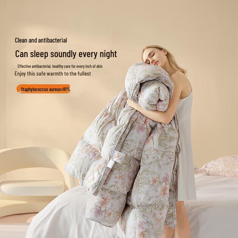 Mercury Home Textiles 95% White Goose Down Winter Duvet