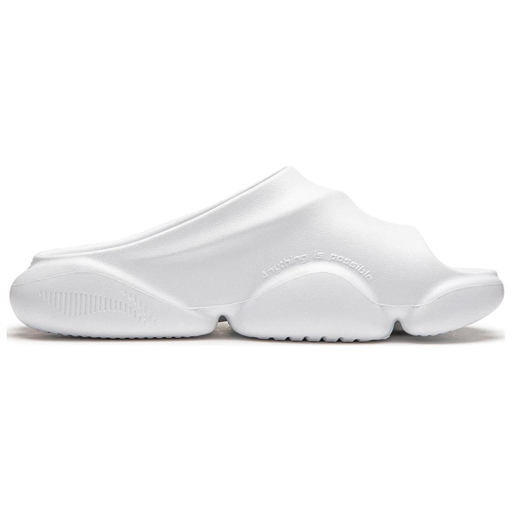 Li Ning BADFIVE Slide Slippers Women's White Purple ABTU004-2