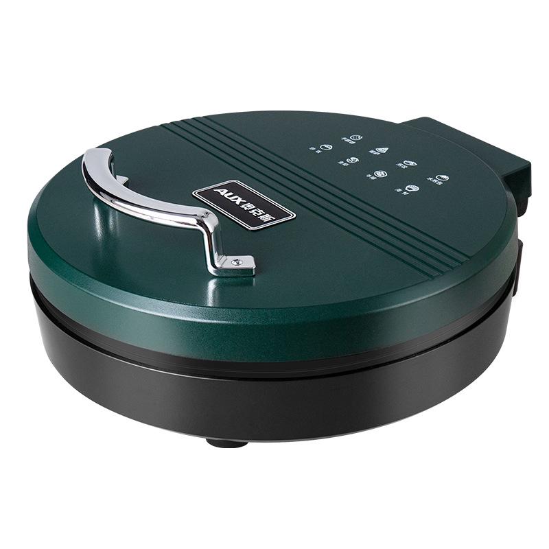 Home Electric Griddle: Double-Sided Heating Pancake & Crepe Maker with Deepened Frying Pan