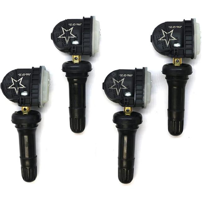 Car Tire Pressure Sensor TPMS for Chevrolet Equinox 2015-2017, 4Pcs Tire Pressure Sensor TPMS 13598771/13598772