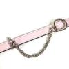 Hermes Carousel Belt Accessories Thin Belt Leather Chain Belt  Unused