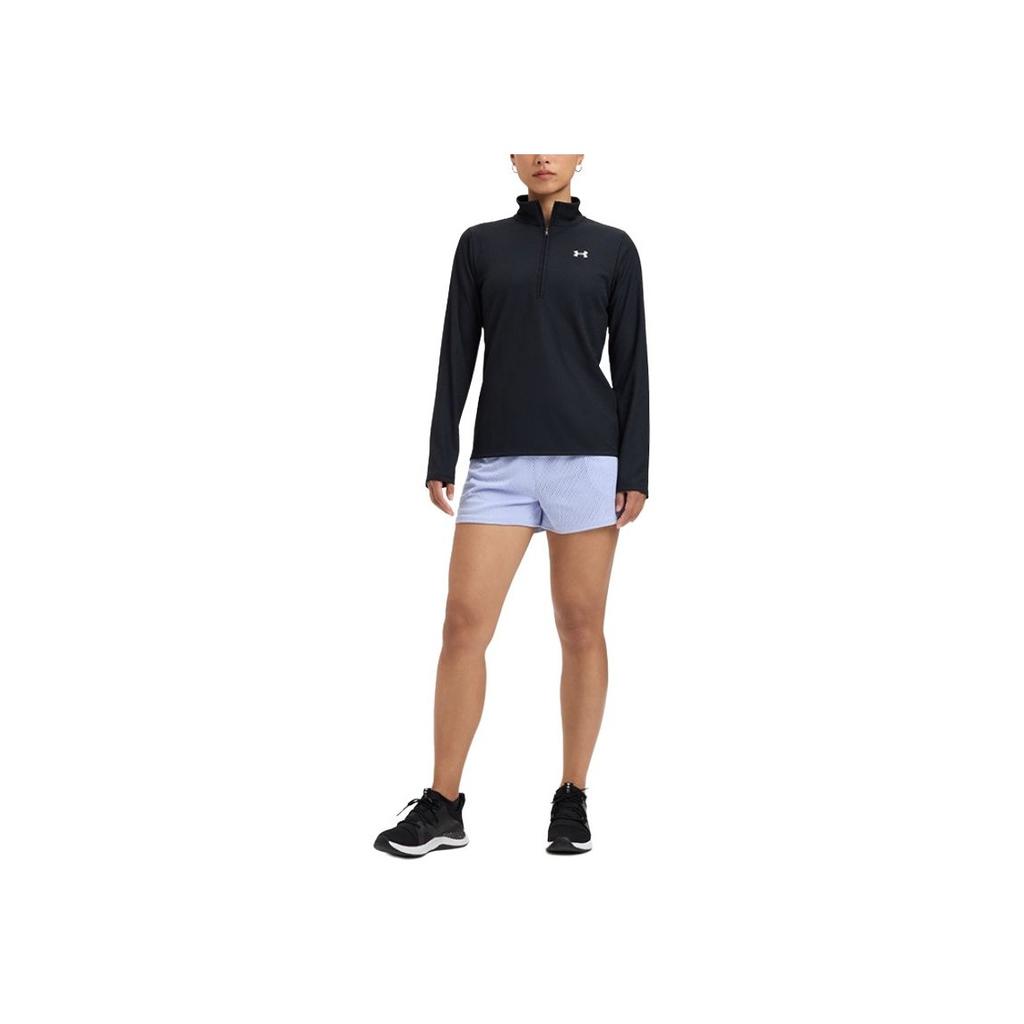 Under Armour Play Up Tech™ Loose Logo Breathable Mesh Athletic Shorts Women shorts 1390382-539