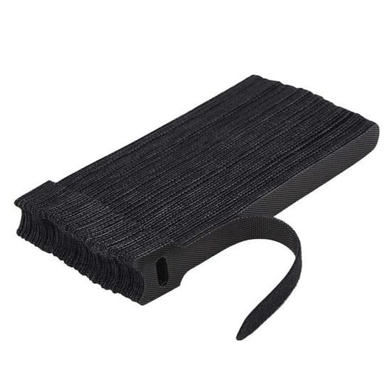 50/100Pcs Reusable Cable Ties Heavy Duty Multi-Purpose Headphones Audio Computer Phone Charging Cable Tie Wraps Fastening Straps