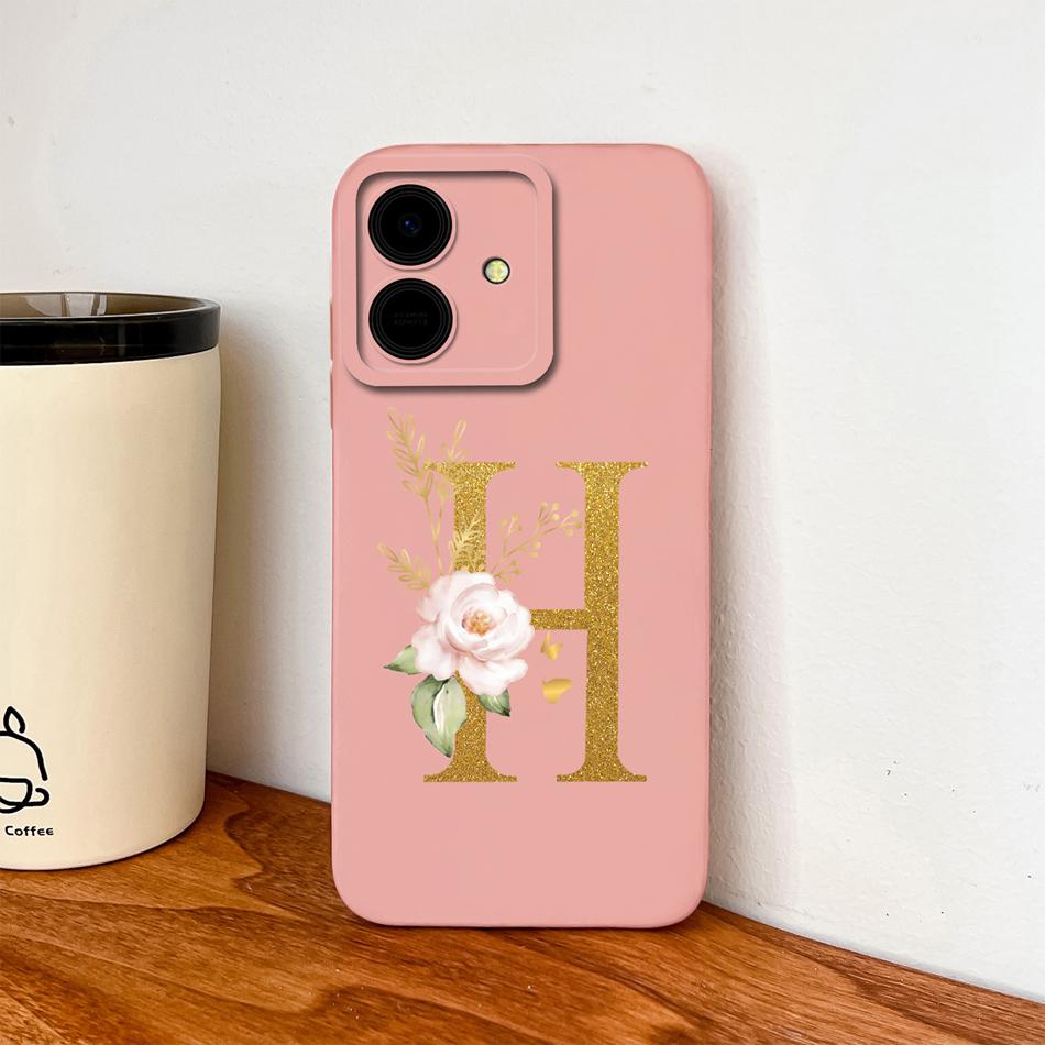 For Honor Play 10 10A 10T Case For Honor Play10 Elegant Rose Letters Soft Back Cover Camera Protection High Quality Phone Cases