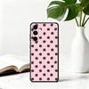 DOT P-Polka Pattern Phone Case For Samsung Galaxy A73,A72,A71,A70,A53,A52,A51,Soft Silicone Black Cover