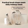 286- Makeup Brush Set - Foundation/Contour/Eyeshadow/Nose Contour/Stippling Brushes with Portable Case