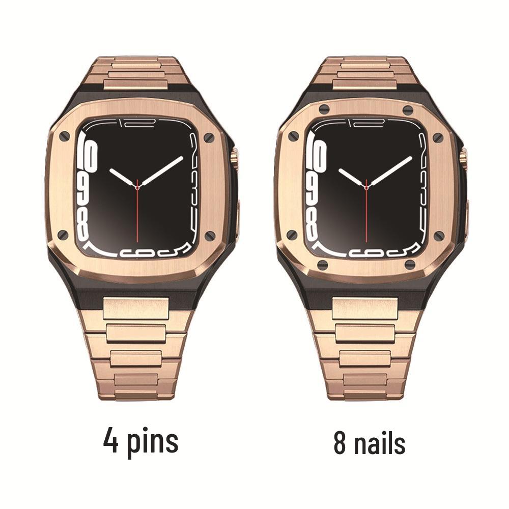 Compatible Audemars Piguet Mod Kit for Apple Watch S9 Case with 41/44/45mm iWatch S7/8/9 Protection