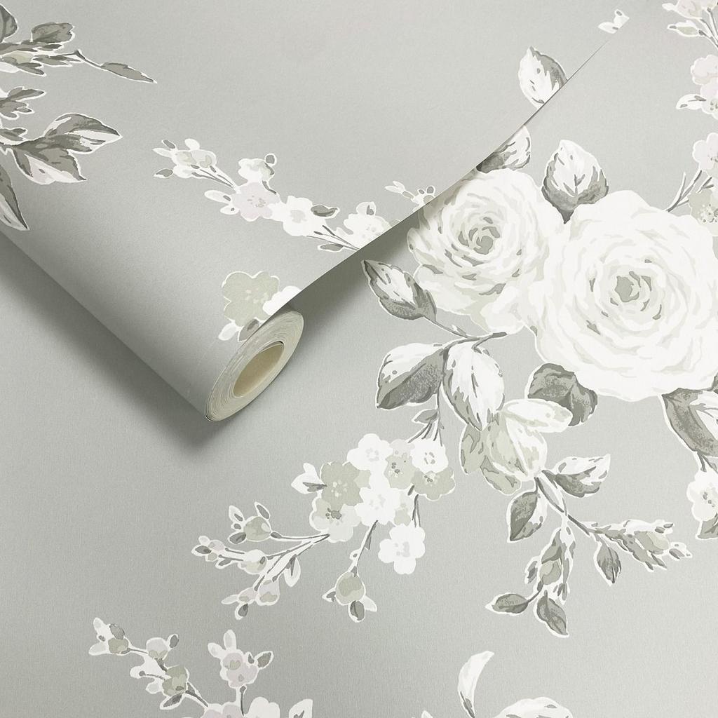 Muriva Catherine Lansfield Canterbury Floral Wallpaper