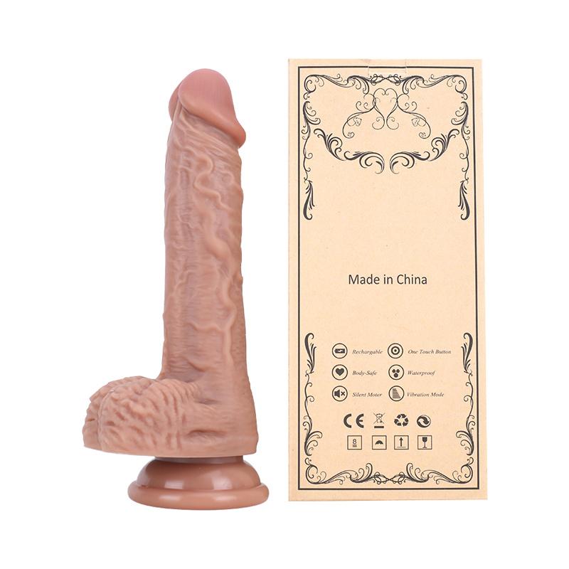 Women's Liquid Silicone Hardness Imitation Phallus Texture Adult Sex Toys