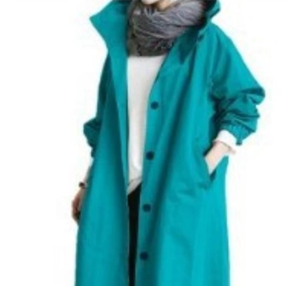 Autumn and Winter Trench Coat for Women, Medium To Long, with A British Style Temperament and A Waist Cinched Long Sleeved Jacket