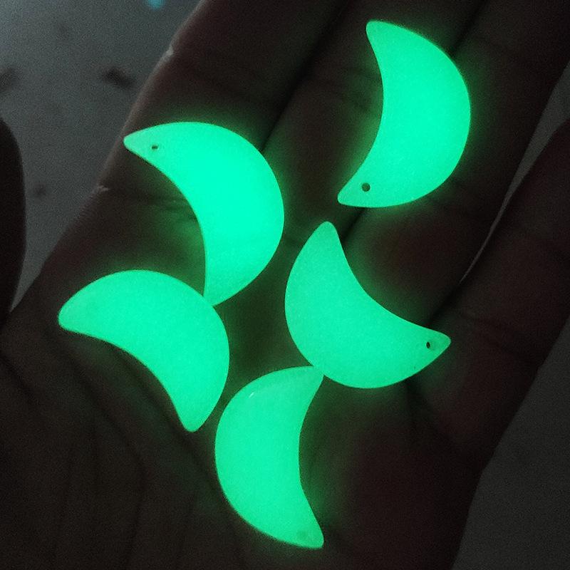 Işıltılı Aytaşı Kolye - Floresan Kristal Taş