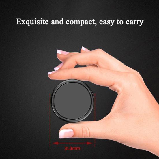 Phone Stand 360 Self-adhesive Metal Finger Degree Rotation Ring Phone Holder for Phones