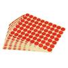 BHBL 19mm Circles Round Code Stickers Self Adhesive Sticky Labels Red