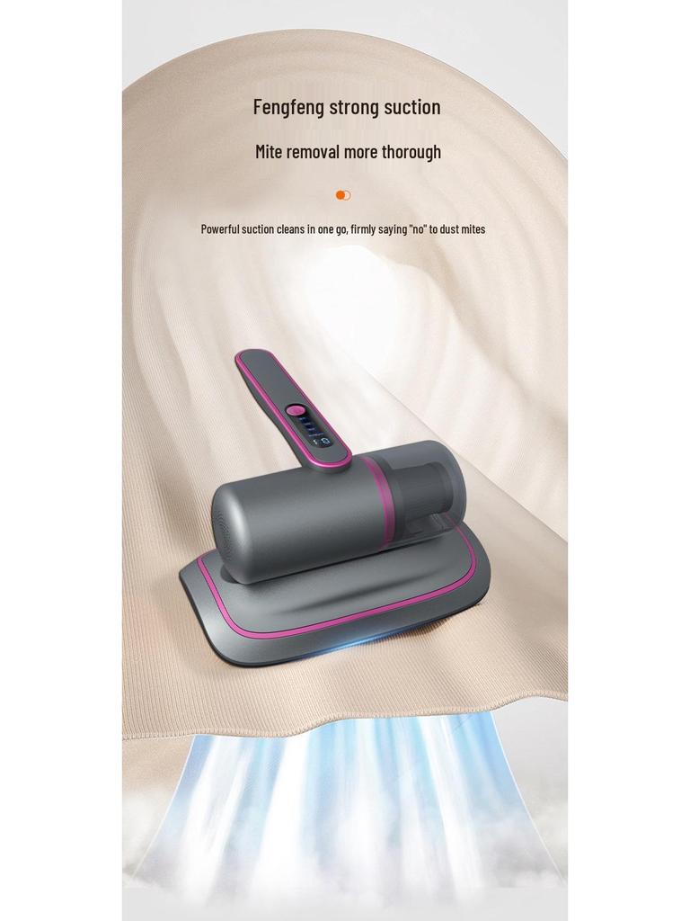 Wireless UV Vacuum Cleaner: High Suction Power, Efficient Mite Remover