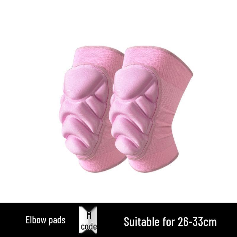 

Thickened Sponge Knee & Elbow Pads for Sports: Volleyball, Cycling, Dance, Skating - Anti-Fall, Anti-Collision Turtle Shell Design