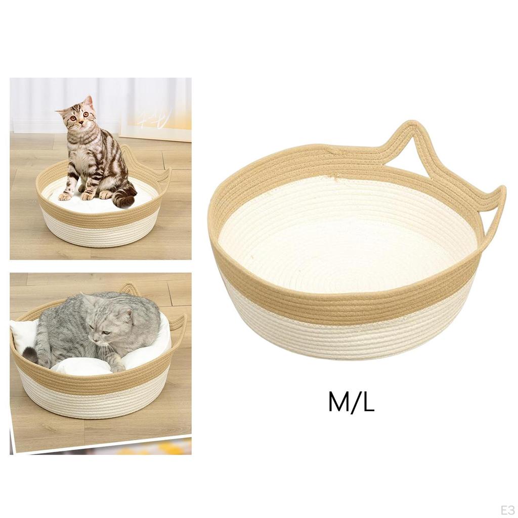 Cat Bed Basket Scratch Mat Indoor Play House Wear Resistant Household Pet Scratching