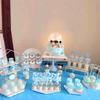 Elegant White Iron Art Dessert & Cake Display Stand Sets