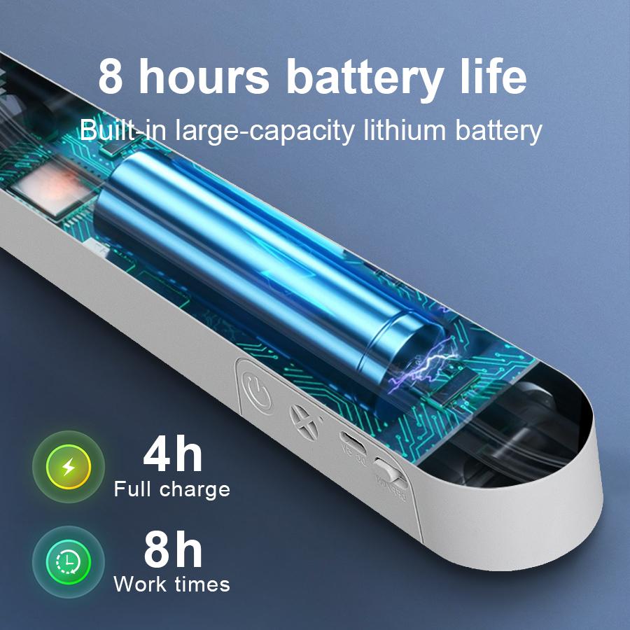 מנורת שולחן LED 2000mAh מנורת שולחן נטענת USB נטענת מגנטית מנורת שולחן מנורת הגנת עיניים מנורת שולחן ניתנת לעמעום אור קריאה
