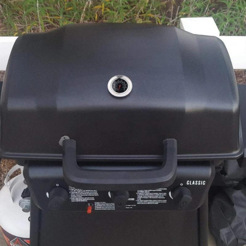 Stainless Steel BBQ Smoker Grill Temperature Gauge Barbecue Thermometer Cooking Food Probe Grill Oven Home Kitchen Accessories