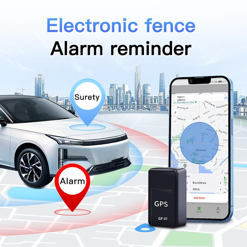 Localizator GPS Vehicul GF07 Tracker GPS Mașină Magnetic Puternic Dispozitiv de Urmărire GPS în Timp Real Alarmă Anti-pierdere Poziție GPS APP