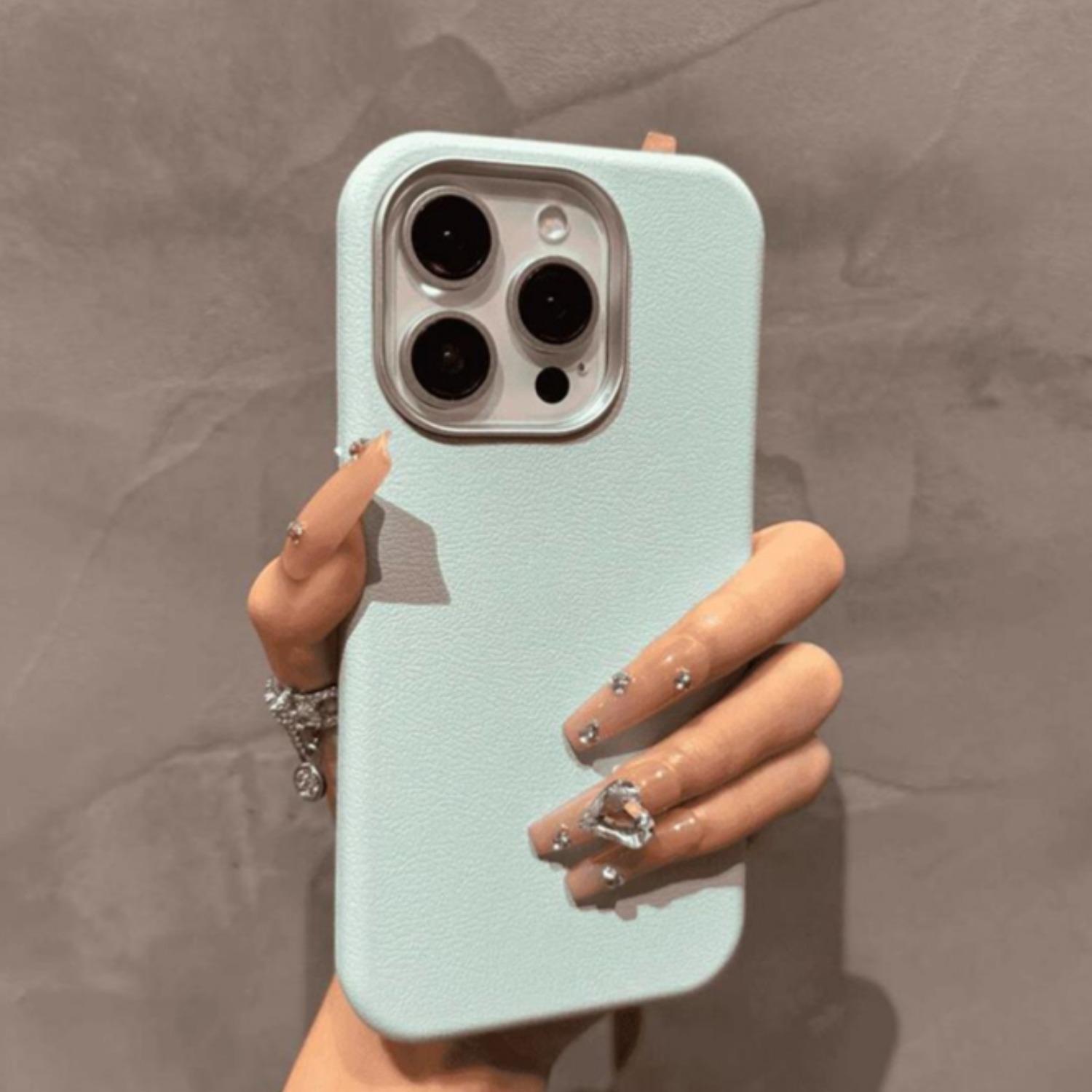 

Чехол для телефона из простой кожи TPU для Infinix HOT 50 Pro Plus 50i 40i 40 30 20s 12 Play с защитой от царапин и ударов, мягкий, с защитой от падения HOT 50 4G циан