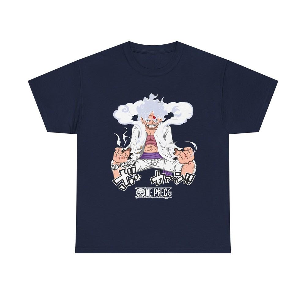 Camiseta One Piece imagen de Luffy Camiseta Anime Manga Gear 5 S