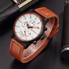 CURREN New 8217 Men's Casual Sports Watch Leather Strap Watch Calendar Watch Men's Watch