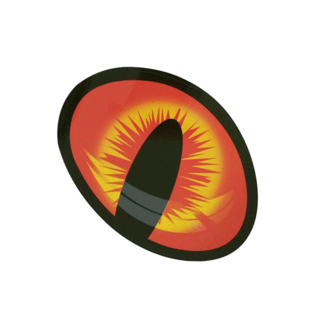 2 Pcs Cute Ulation Cat Eyes Car Stickers 3D Decal for Rearview Mirror Car Head Engine Cover Windows Decoration