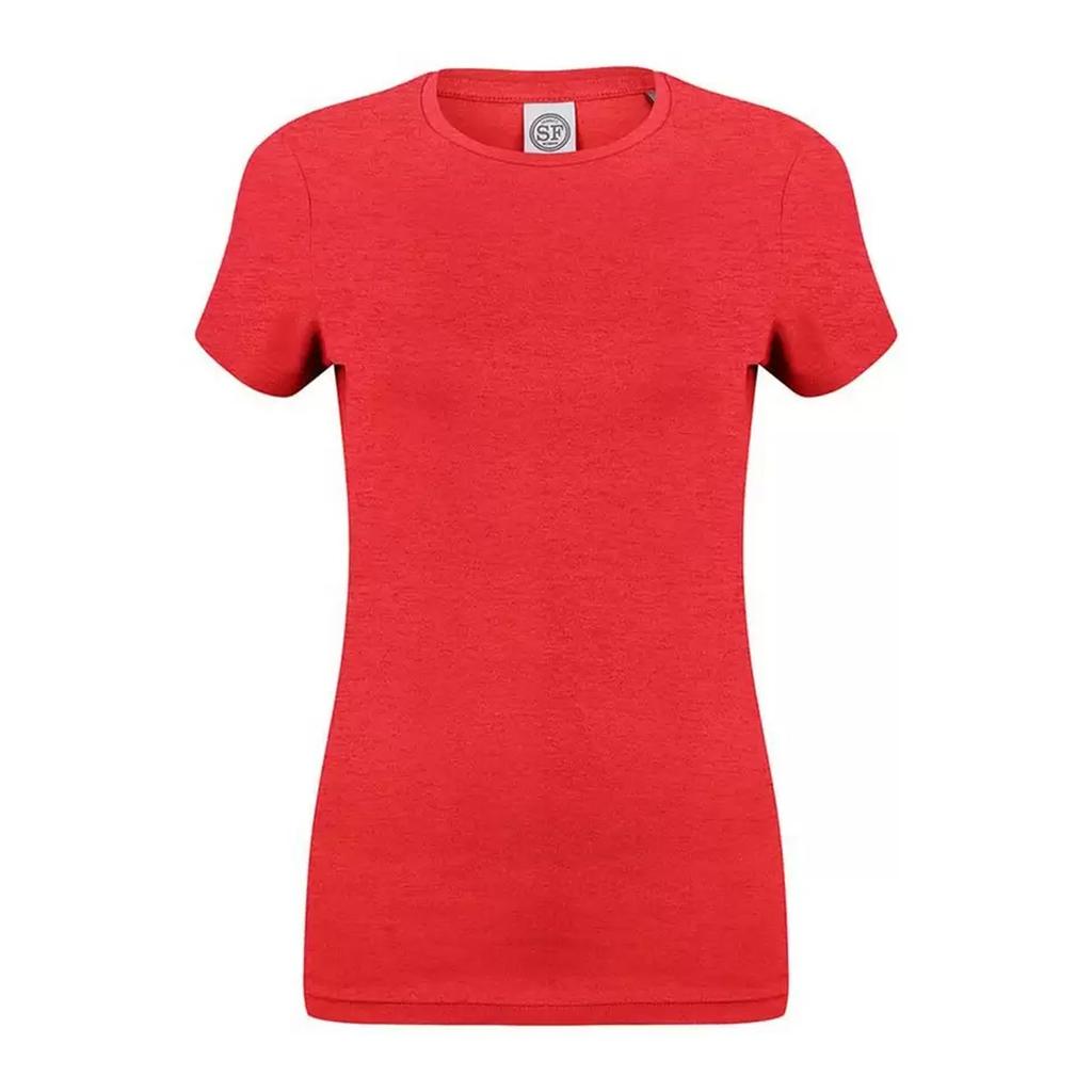 SF Women Womens/Ladies Feel Good Stretch Set-in T-Shirt