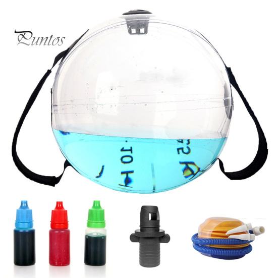 

Водные грузы Аква-мешок с ручкой Прозрачный ПВХ Фитнес Водный Мяч Утяжеленный Надувной Силовой Тренировочный Песочный Мешок Альтернативные Упражнения Наполненный Водой белый