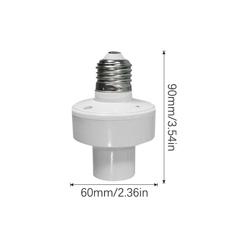1Pc Offline Intelligent Voice Lamp Head Socket Adapter E27 Led Lamp Holder