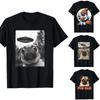 Funny Retro Dog Graphic Print Tshirts Women Summer Casual Fashion Streetwear Tops Loose Crew Neck Short Sleeve Tshirts