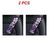1/2PCS 6.5X23cm Car Truck Universal Safety Belt Covers Car Seat Shoulder Strap Pad Cushion Protection Flower Padding Auto