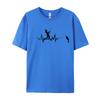 Fishing Heartbeat Cool TShirt Casual Tops Shirts Printed T Shirts Oversized Tshirts Graphic T Shirts