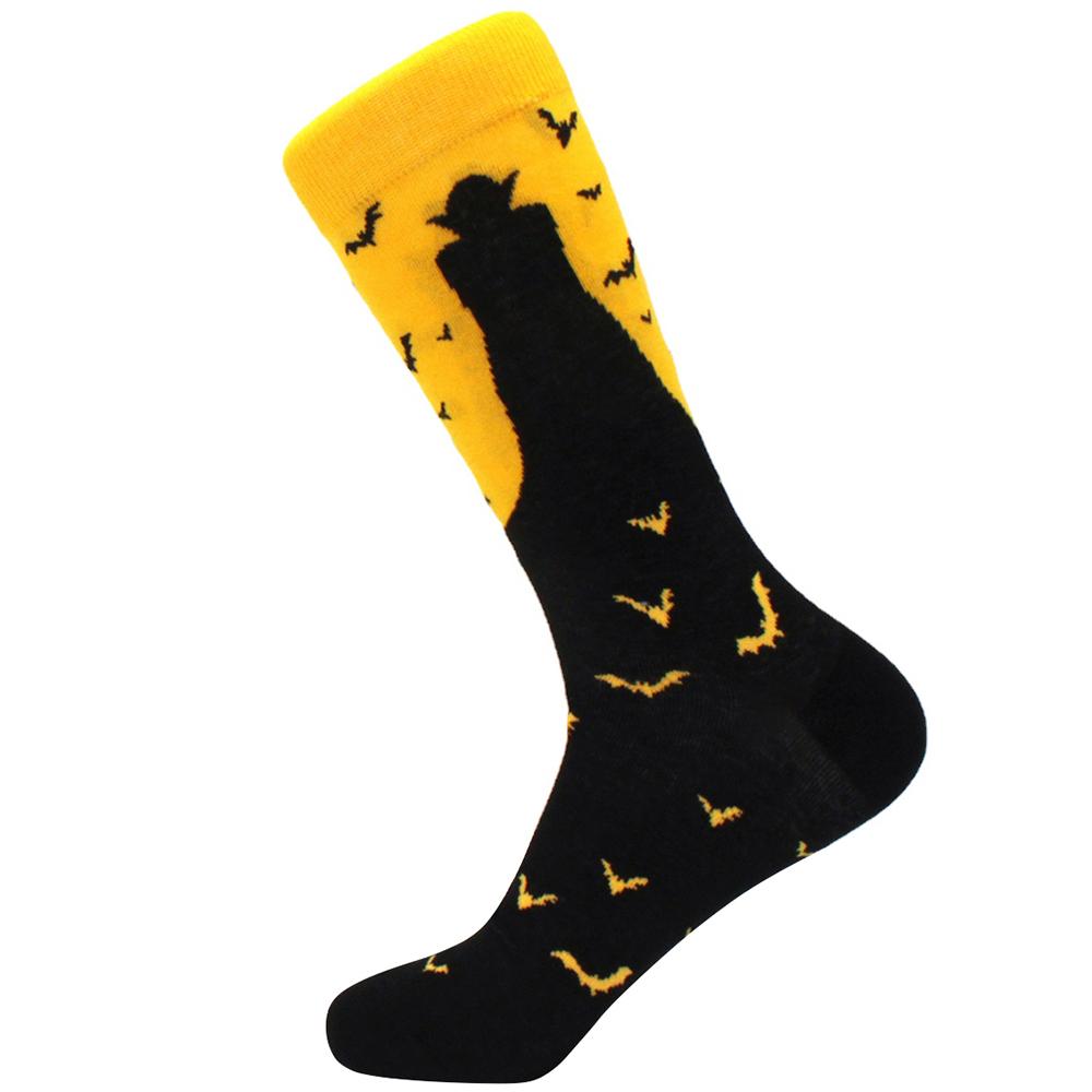 Calcetines de invierno coloridos para hombre algodón peinado suave de llevar cálidos Divertidos Felices hombre mujer calcetines largos Calcetines de hombre vestido de negocios