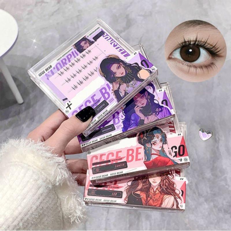 Gege Bear - Twelve Constellations Glue Free False Eyelashes - Leo