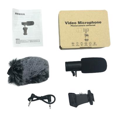 MIC-06 Universal Video Microphone with Shock Mount Case for Deadcat Windscreen
