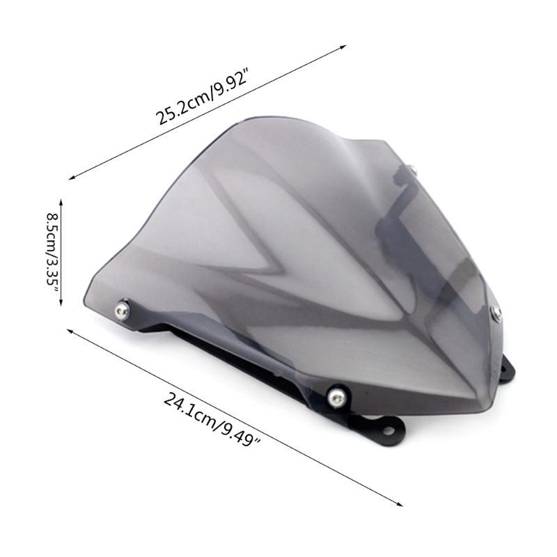 31BC Wind Deflector Motorcycle Windshield for MT07 FZ07 2018-2020/FZ07 MT07 2014-2017