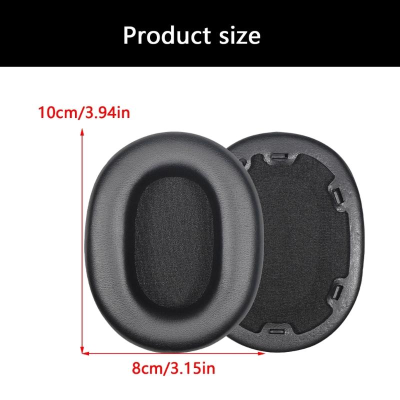 Soft Replacement Ear Pad for H5 Headsets Ear Cushions for Long Wear Comfort and Improved Bass Response Easy Installation