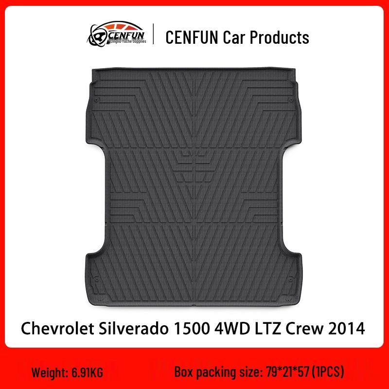 Allwetter-Heckklappen- und Ladeflächenmatte für amerikanische Pick-up-Trucks