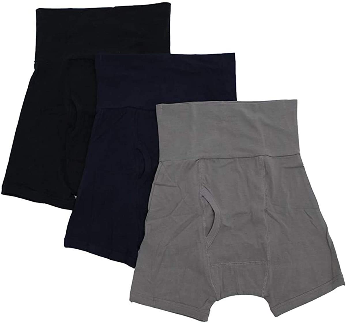 

Vantann Men s Belly Warmer Boxer Shorts, Size M, 3-Color Set