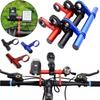 10/20/30CM Bike Extension Bracket Single/Double Mountain Bike Handlebar Extender Speedometer Bicycle Flashlight Holder Lamp Holder