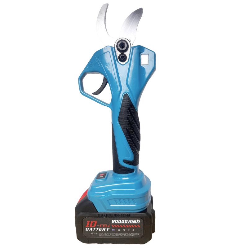 Imported Electric Orchard Pruning Shears - Lithium-Powered with Large Opening for Branches and Fruit Trees