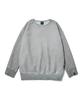 Crown Grw850 Grunge Pigment Washed Oversized Sweatshirt (Gray)