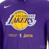 Nike Nba Los Angeles Lakers Dri Fit Loose Fit L/S T Shirt DN4615-504