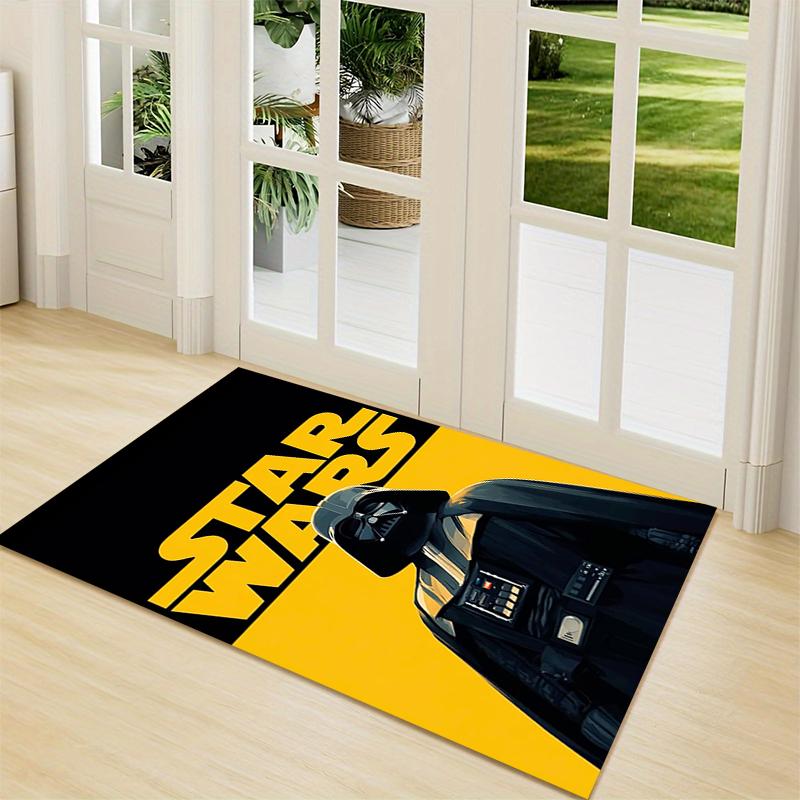 1Pc Darth Vader'S Shadow Carpet Rug Customizable Soft Washable Antislip Home Living Room Sofa Mats Personalized Rug 0917170