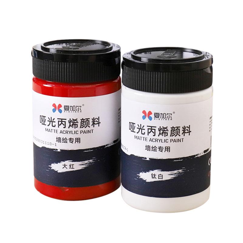 100/300/500 ml Vodotěsný, Světlu odolný, Dlouhotrvající a Nevyblednoucí Akrylový pigment pro Vnitřní a Venkovní Malování Stěn